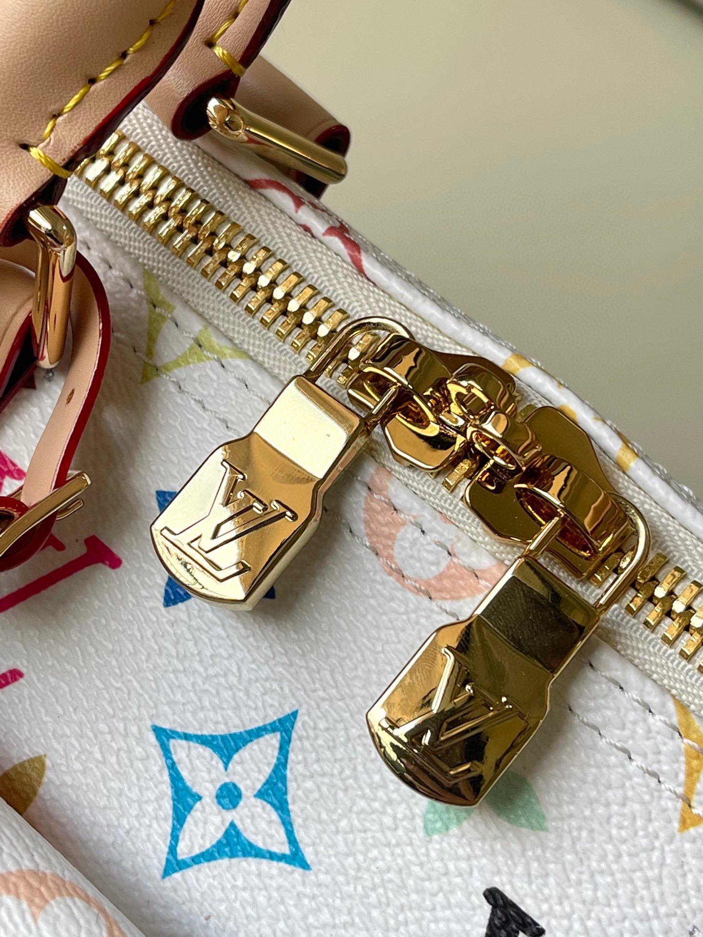 LOUIS VUITTON x 村上隆 Keepall Bandoulière 45 マルチカラーモノグラム トラベルバッグ ルイヴィトン