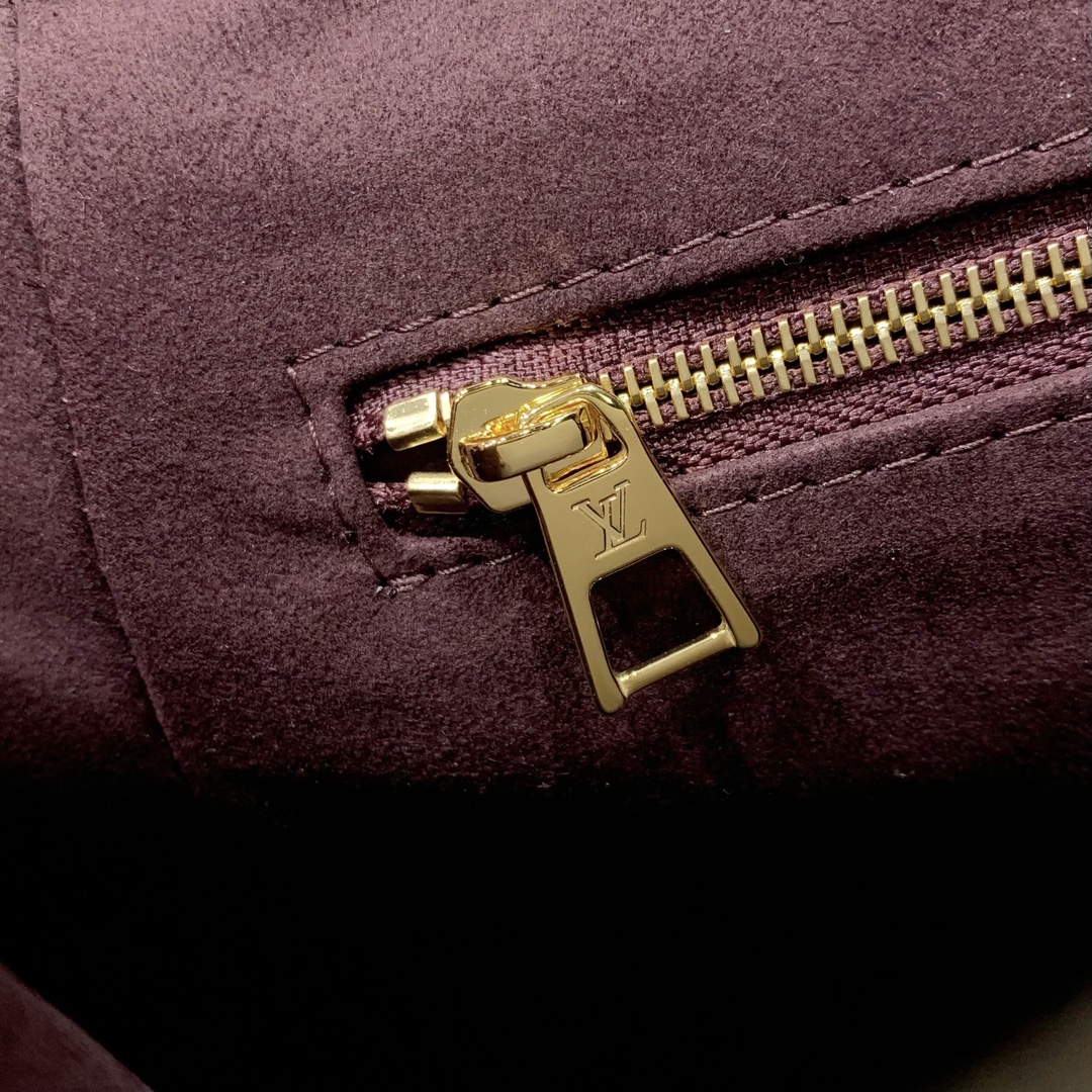 LOUIS VUITTON Anytime MM モノグラムアンプラント グレーチリリー トートバッグ ルイヴィトン