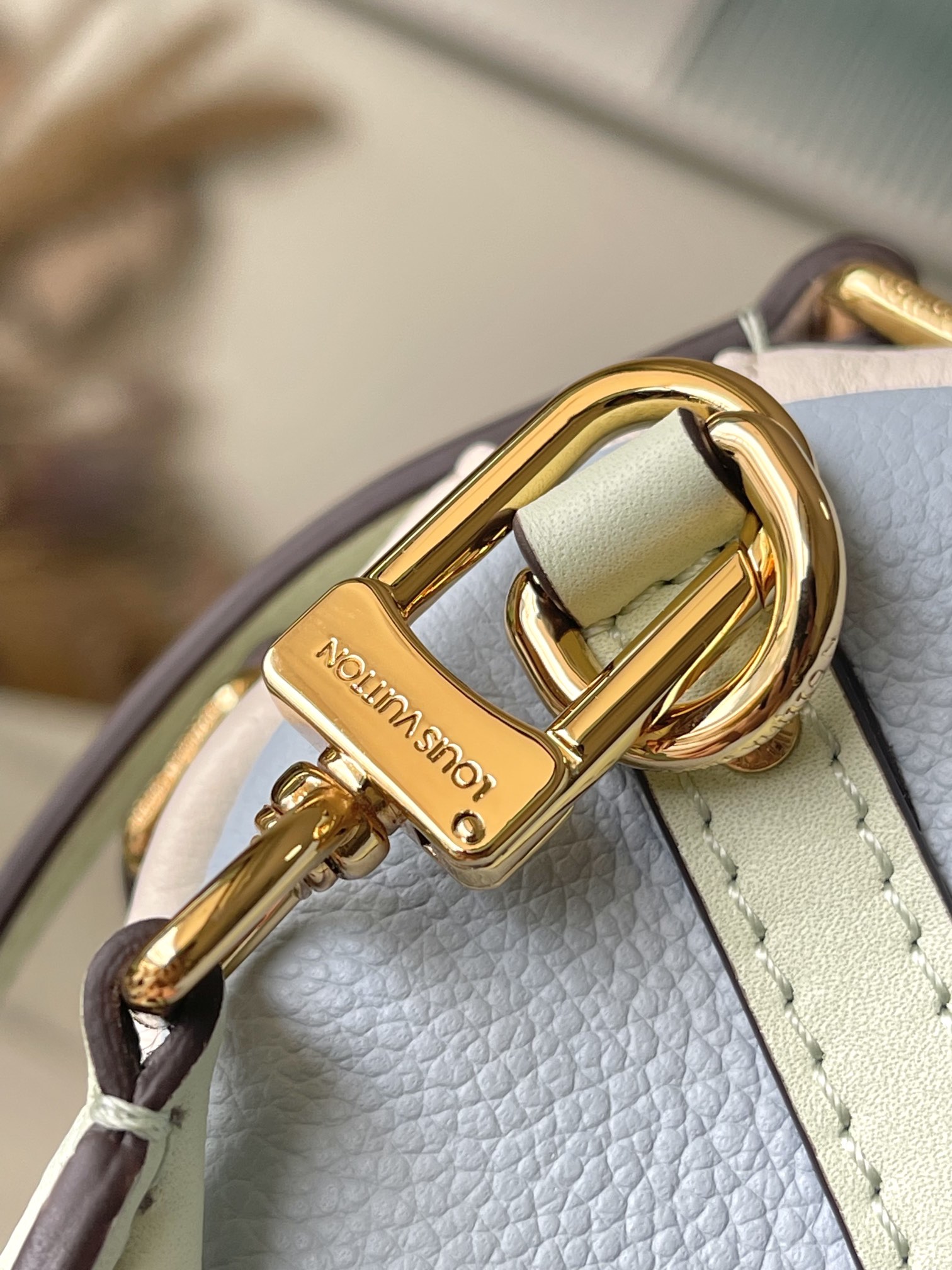 LOUIS VUITTON Express PM キーパールインスピレーション アイボリー / オリンピアブルー ボストンバッグ ルイヴィトン