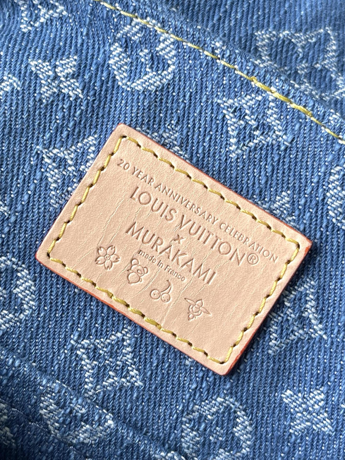 LOUIS VUITTON ヴェネツィア バックパック 村上隆 コラボ モノグラムデニム チェリー刺繍 ルイヴィトン