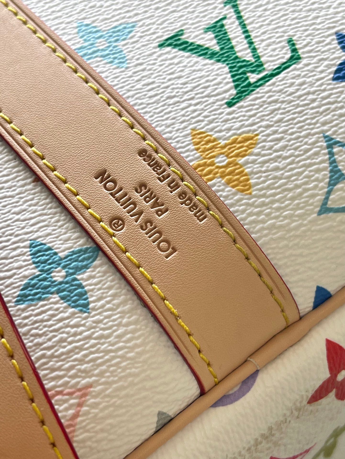 LOUIS VUITTON x 村上隆 Keepall Bandoulière 45 マルチカラーモノグラム トラベルバッグ ルイヴィトン