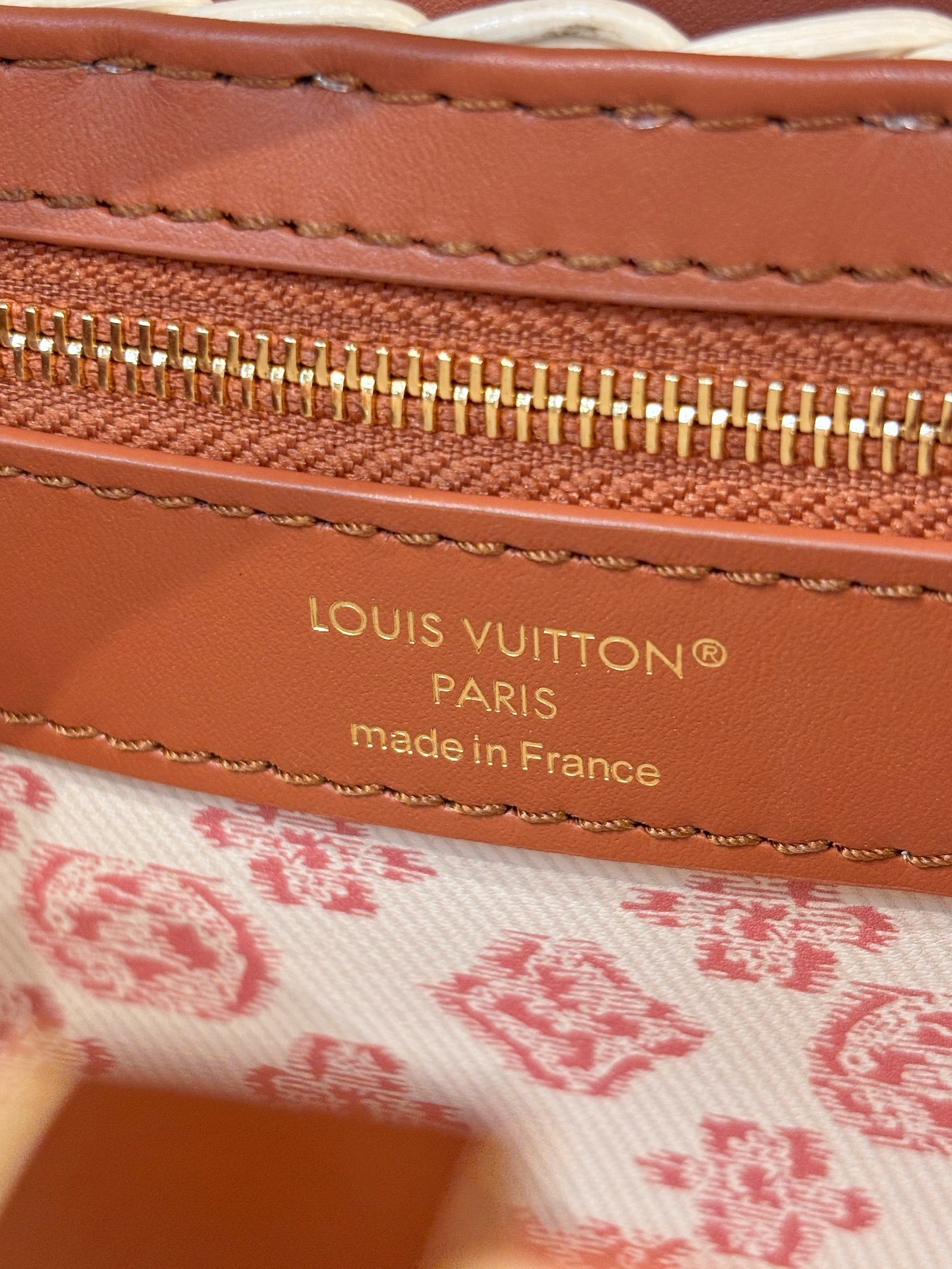 LOUIS VUITTON Capucines ミニ ラタン ハンドバッグ ブラウン サマーコレクション ルイヴィトン
