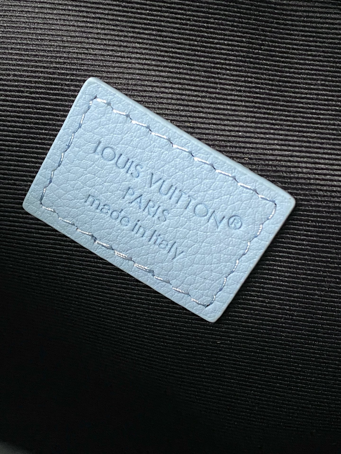 LOUIS VUITTON Rush ウエストバッグ モノグラムシャドウ ブルー クロスボディバッグ ルイヴィトン