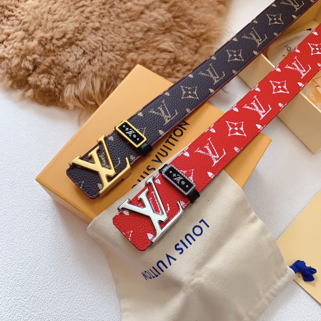 Louis Vuitton  本物の高級品、純鋼品質のバックル