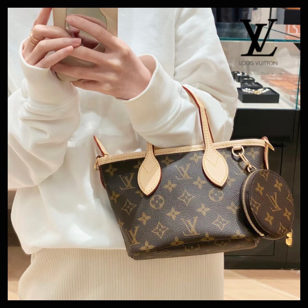 【入手困難♪】ルイヴィトン★ネヴァーフルBB ブランド型番M46705M46786