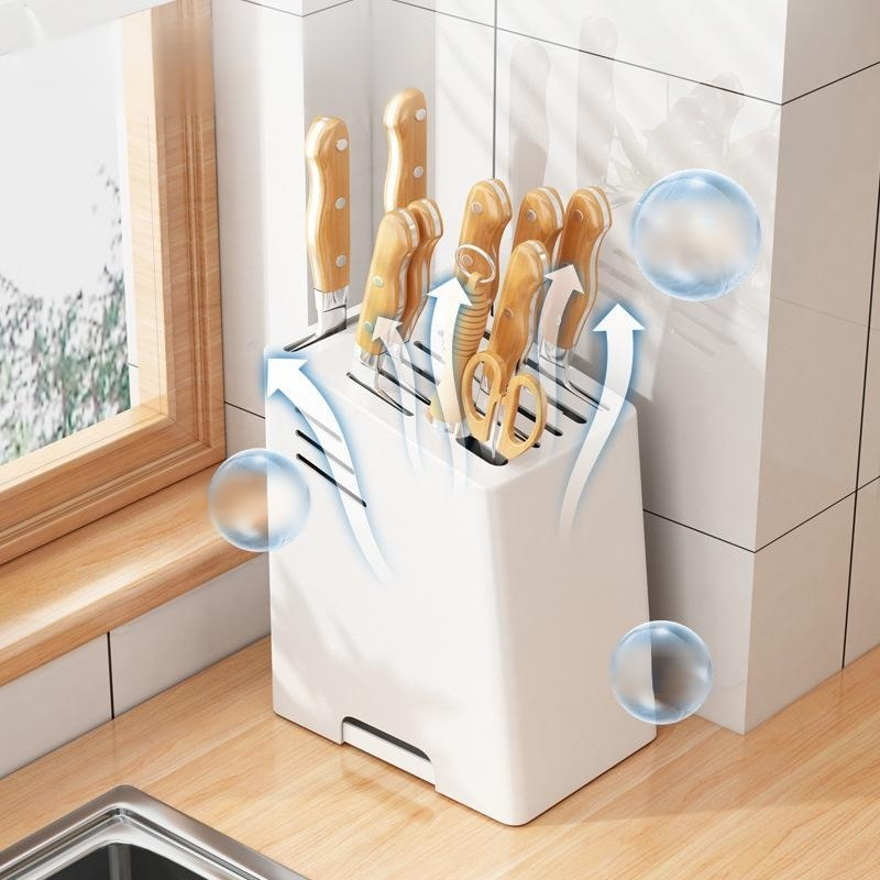 Multi-functional kitchen knife holder