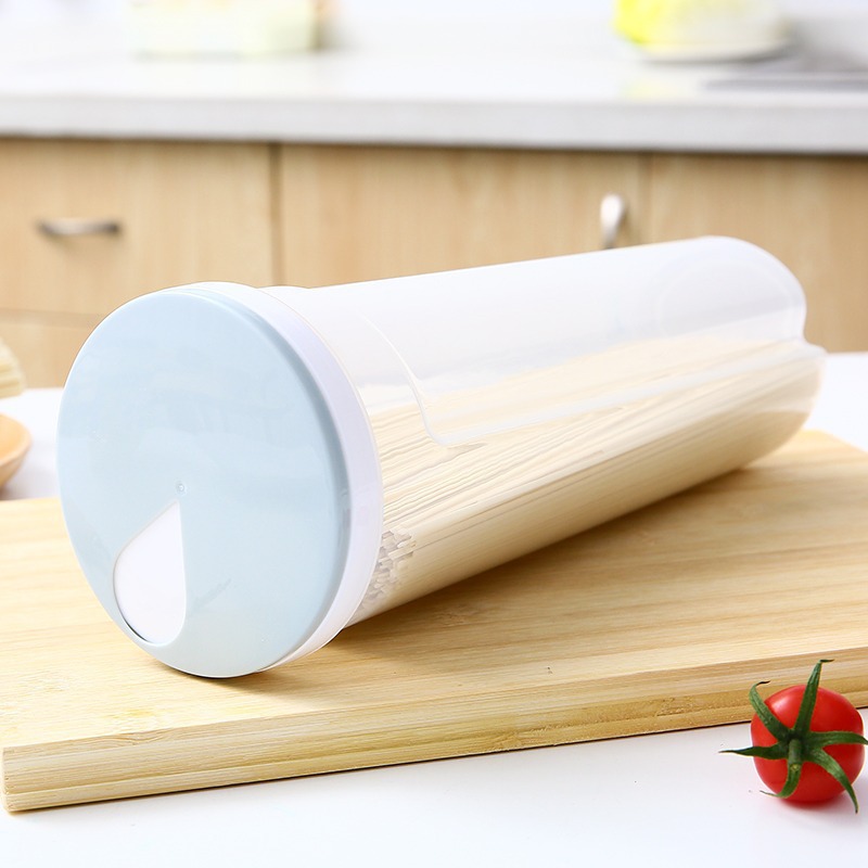 Round noodle storage container