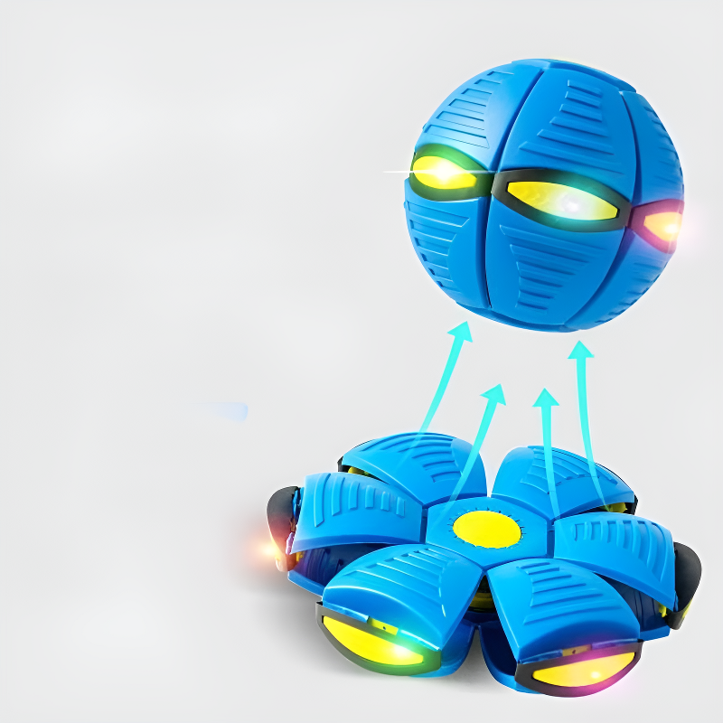 Kids Transforming UFO Disc Bouncing Ball Outdoor Sports Toy