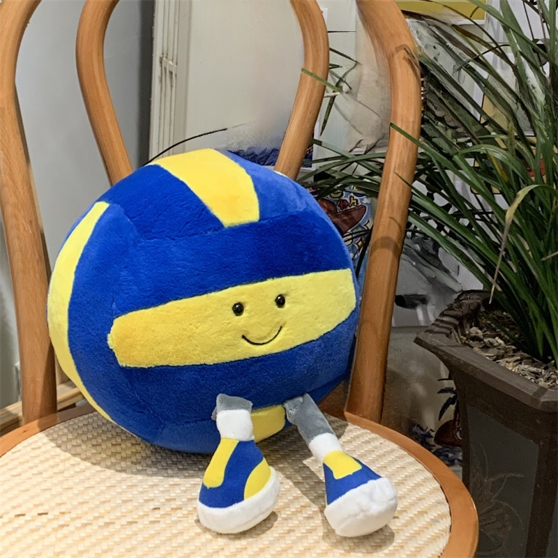 Cute Sports Ball Plush Pillow Toy 