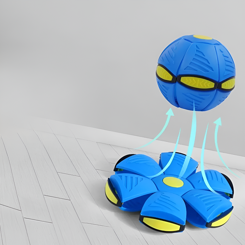 Kids Transforming UFO Disc Bouncing Ball Outdoor Sports Toy