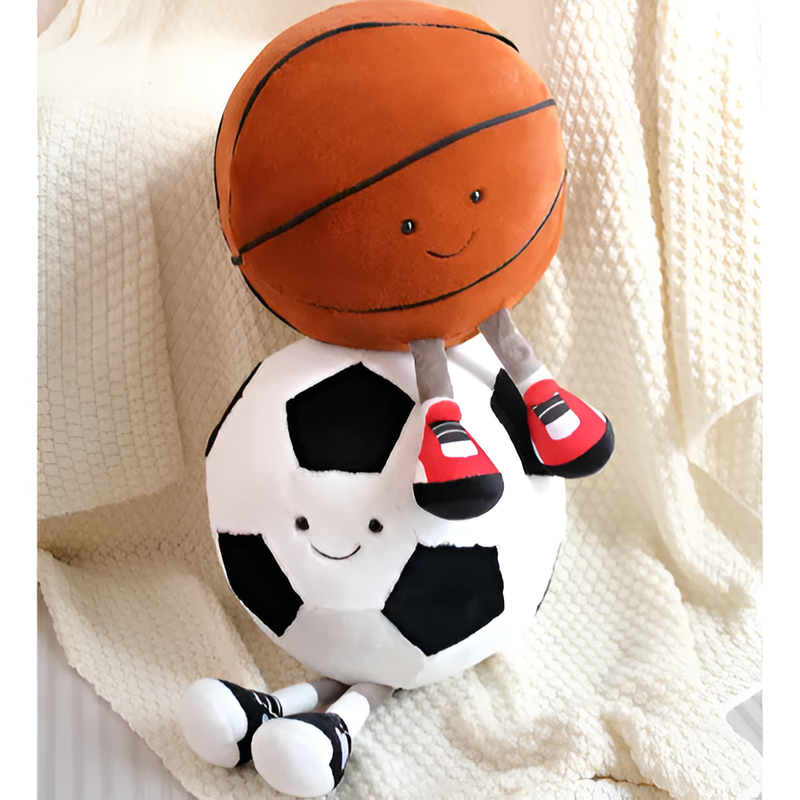 Cute Sports Ball Plush Pillow Toy 