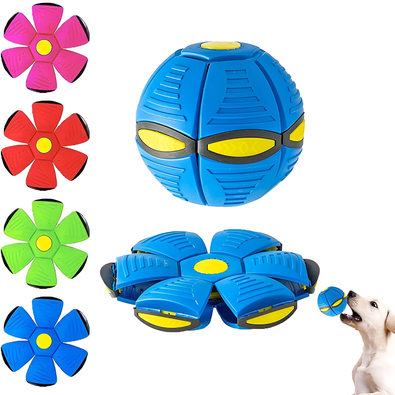 Kids Transforming UFO Disc Bouncing Ball Outdoor Sports Toy