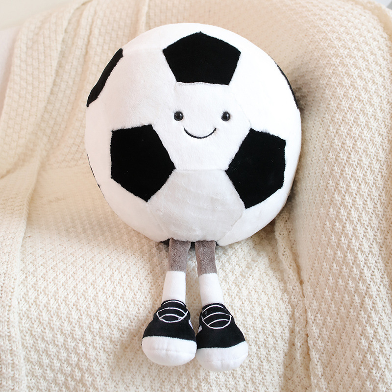 Cute Sports Ball Plush Pillow Toy 