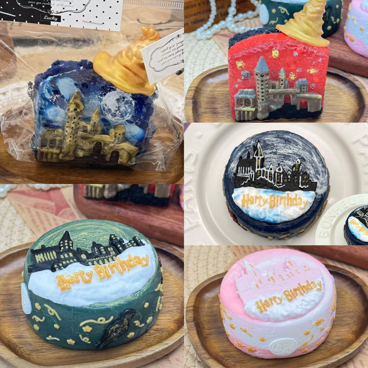 Harry Potter's Castle，夜光クラゲ 暗闇で発光 ，ねんねる，押して潰せるおもちゃ，ストレス解消おもちゃ，食べられません.Squishy，Stress Relief Toy，high-quality handmade product. Not a food item.  A perfect gift.