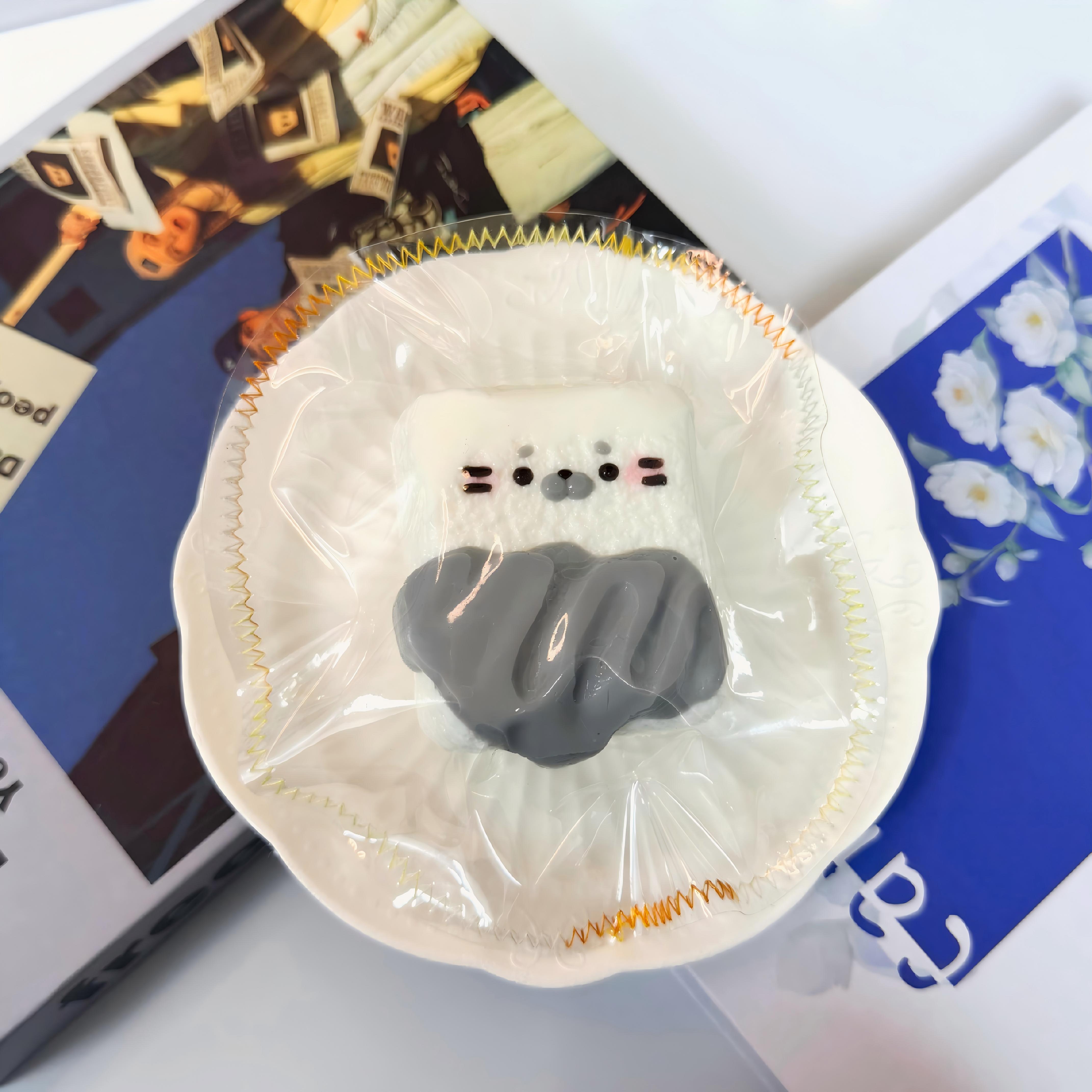 Square Animal，ねんねる，押して潰せるおもちゃ，ストレス解消おもちゃ，食べられません.Squishy，Stress Relief Toy，high-quality handmade product. Not a food item.  A perfect gift.