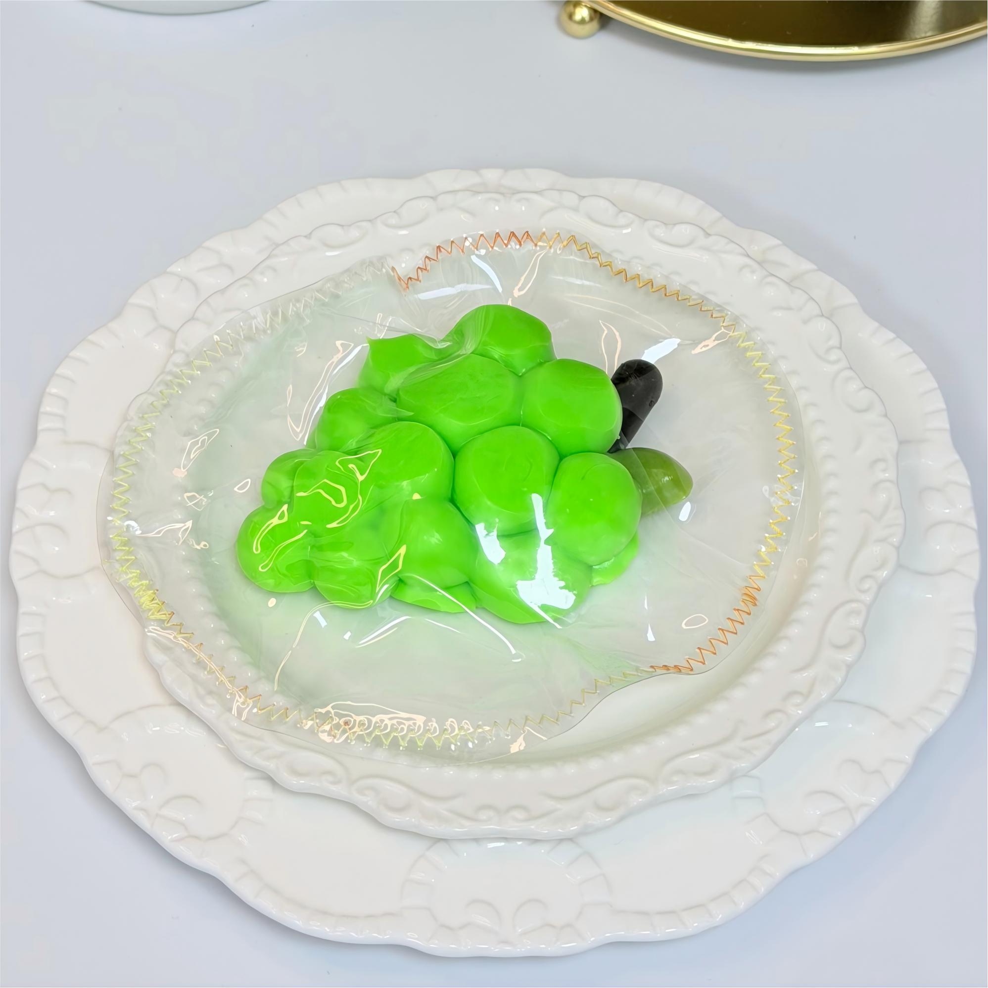 Green Grape，ねんねる，押して潰せるおもちゃ，ストレス解消おもちゃ，食べられません.Squishy，Stress Relief Toy，high-quality handmade product. Not a food item.  A perfect gift.