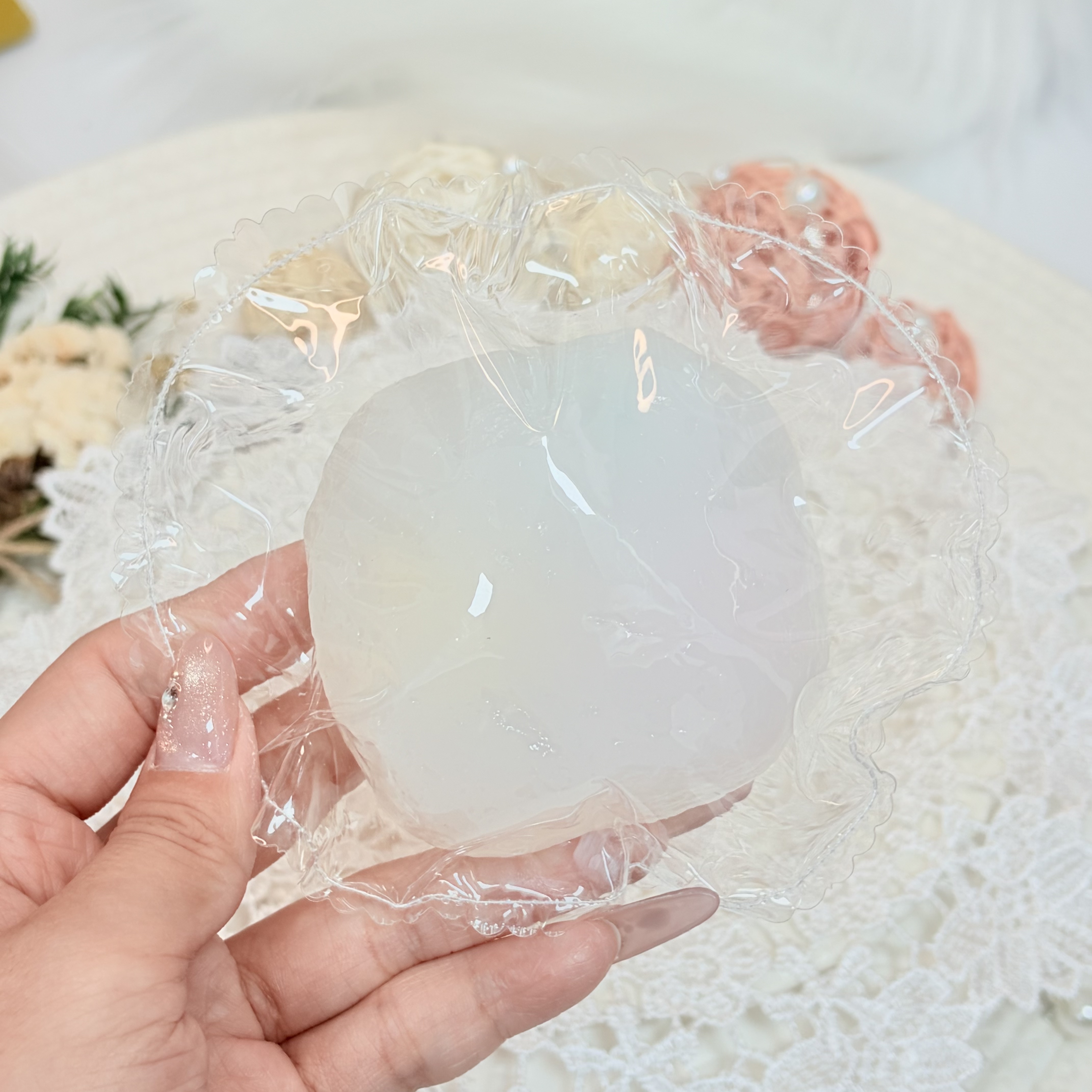 Colorful Filling Coconut Oil，ねんねる，押して潰せるおもちゃ，ストレス解消おもちゃ，食べられません.Squishy，Stress Relief Toy，high-quality handmade product. Not a food item.  A perfect gift.