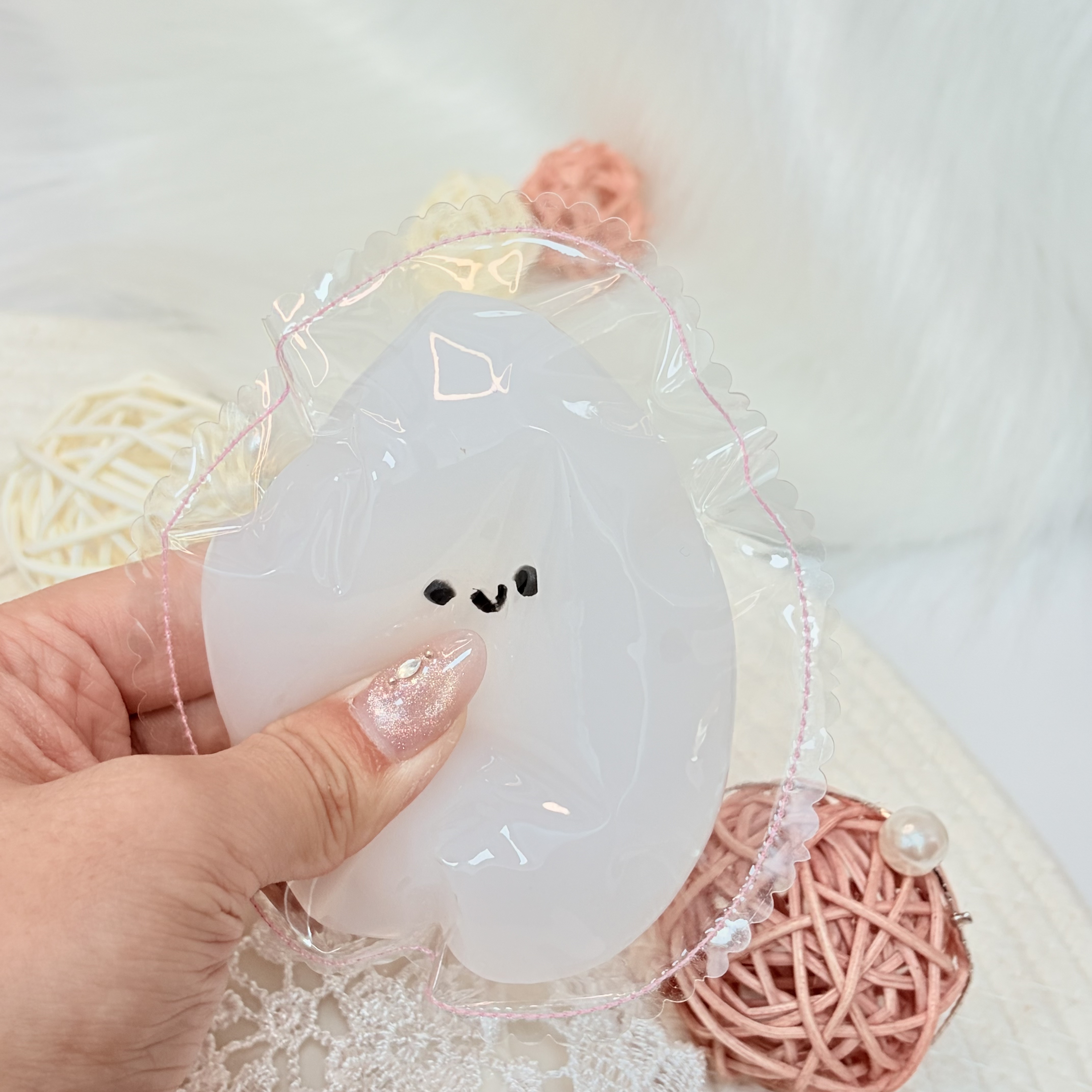 Rice Coconut Oil，ねんねる，押して潰せるおもちゃ，ストレス解消おもちゃ，食べられません.Squishy，Stress Relief Toy，high-quality handmade product. Not a food item.  A perfect gift.