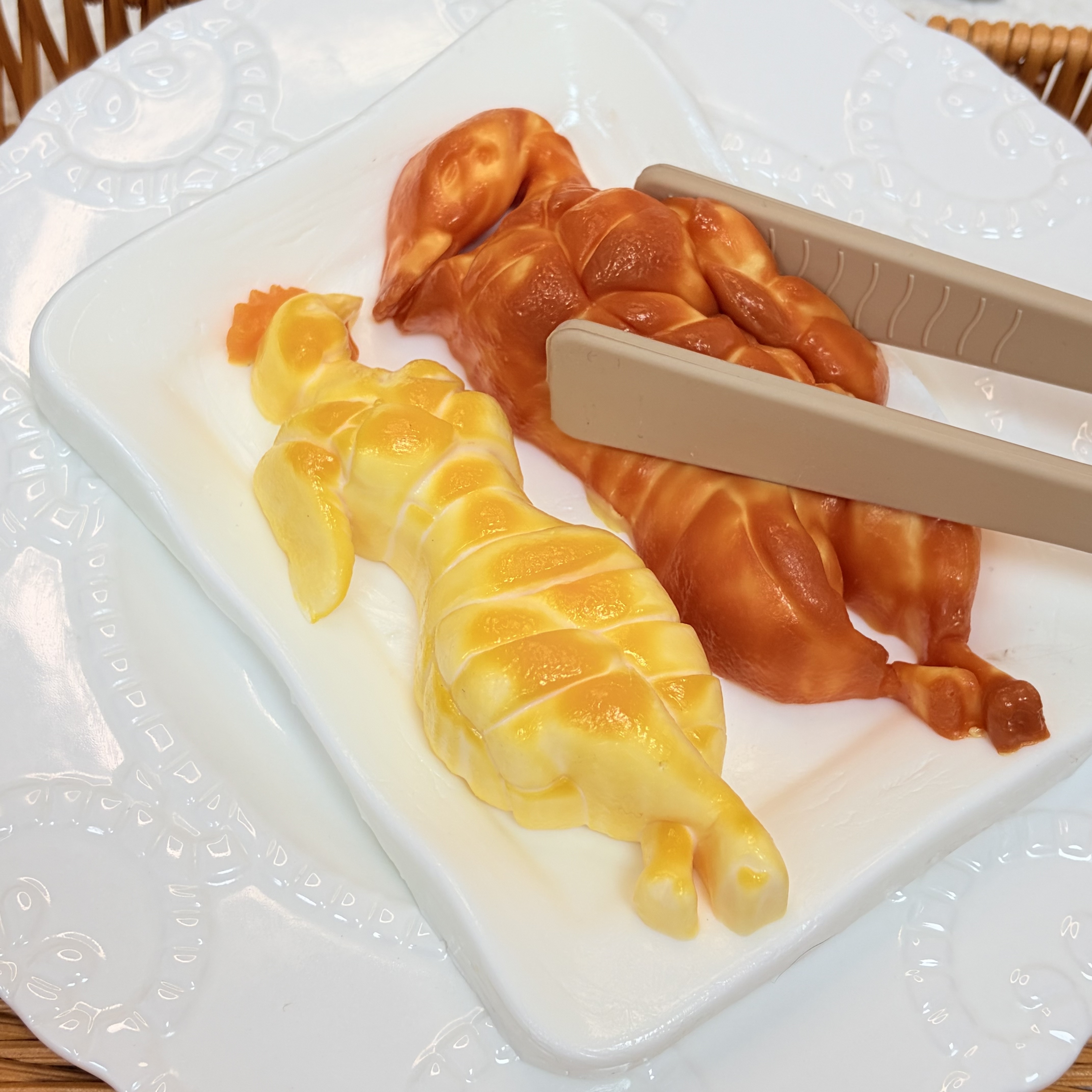 Chicken & Duck，ねんねる，押して潰せるおもちゃ，ストレス解消おもちゃ，食べられません.Squishy，Stress Relief Toy，high-quality handmade product. Not a food item.  A perfect gift.