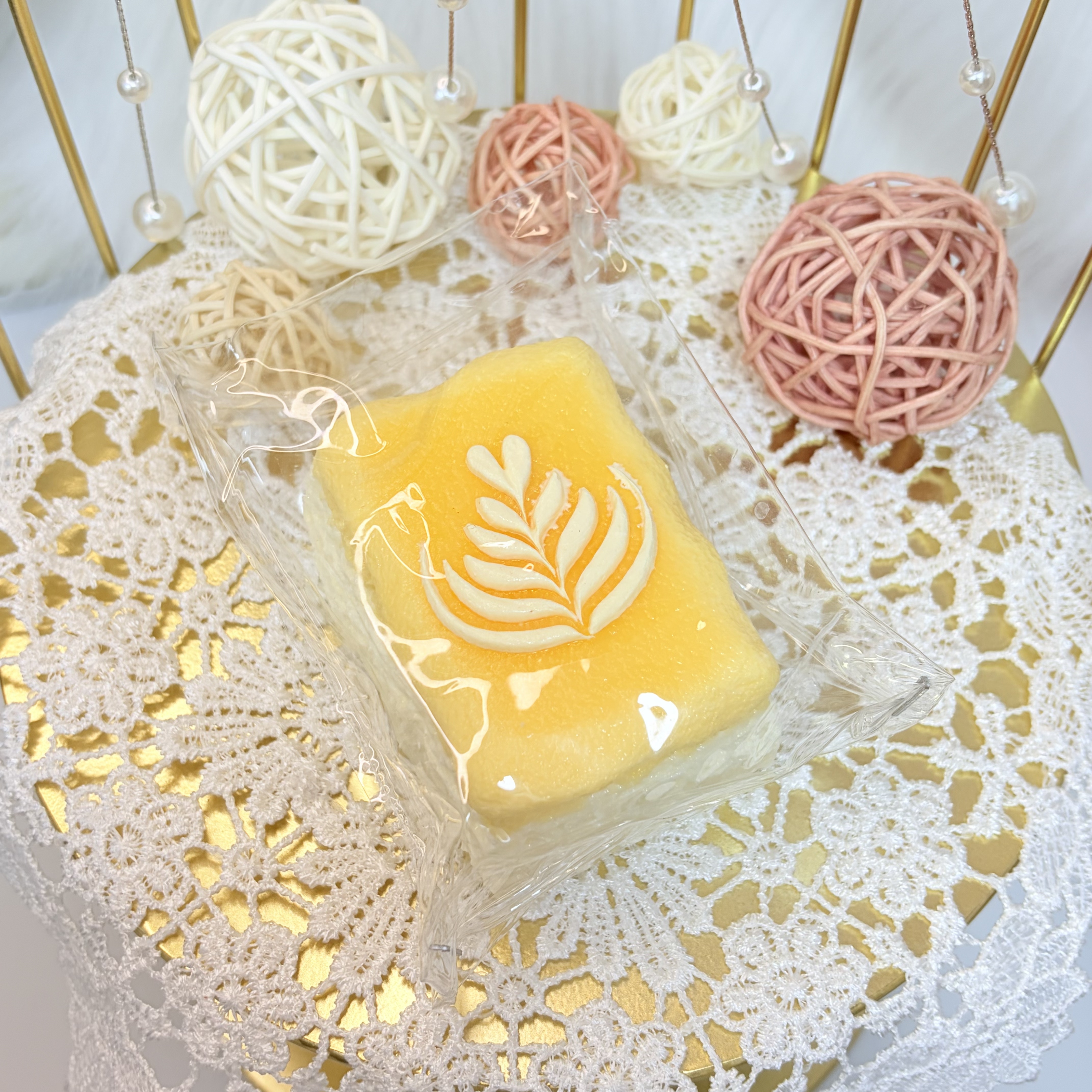 Watery Texture，Coffee Stress Relief Toy，ねんねる，押して潰せるおもちゃ，ストレス解消おもちゃ，食べられません.Squishy，Stress Relief Toy，high-quality handmade product. Not a food item.  A perfect gift.