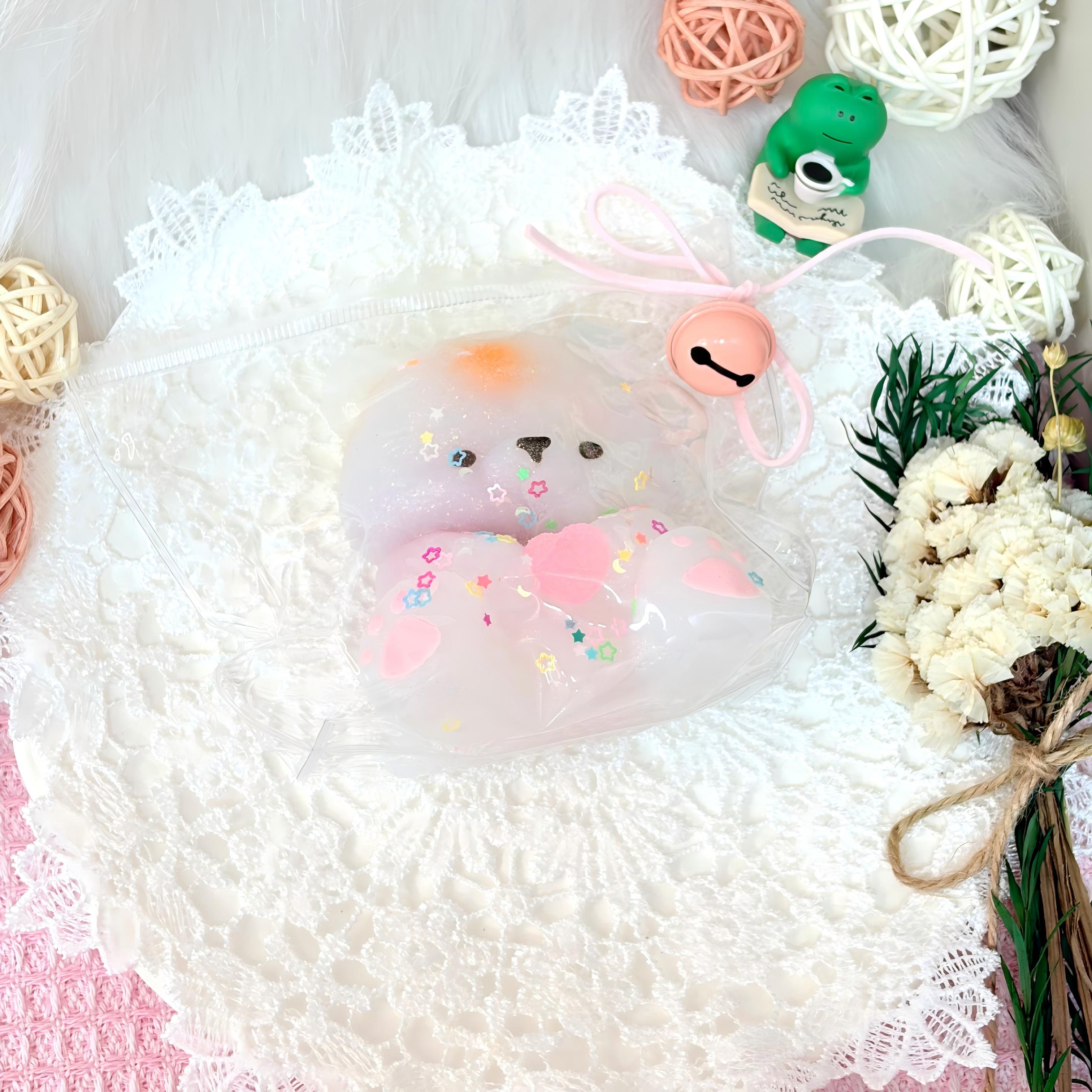 【ココナッツオイルシリーズ】、押し潰せるおもちゃ、高品質なハンドメイド製品。 食品ではありません。 完璧な贈り物です。 ストレス解消おもちゃ