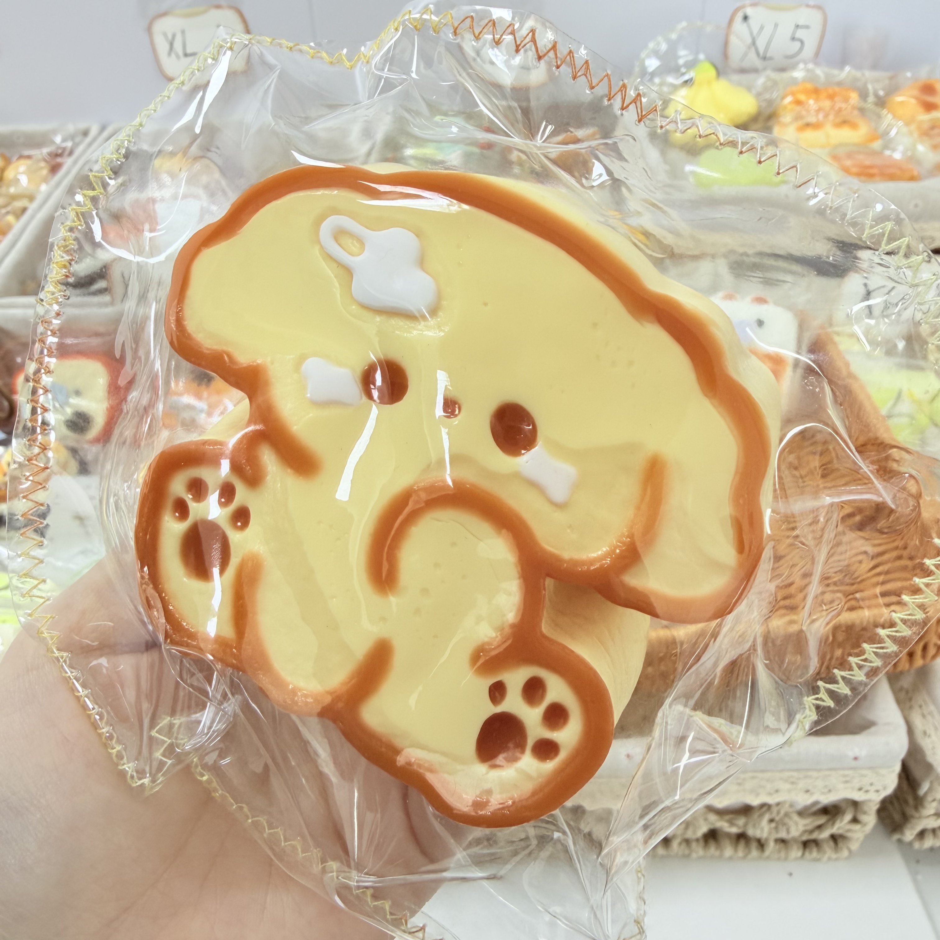 【水のような質感】子猫 & 子犬，押して潰せるおもちゃ，ストレス解消おもちゃ，食べられません.Squishy，Stress Relief Toy，high-quality handmade product. Not a food item.  A perfect gift.  