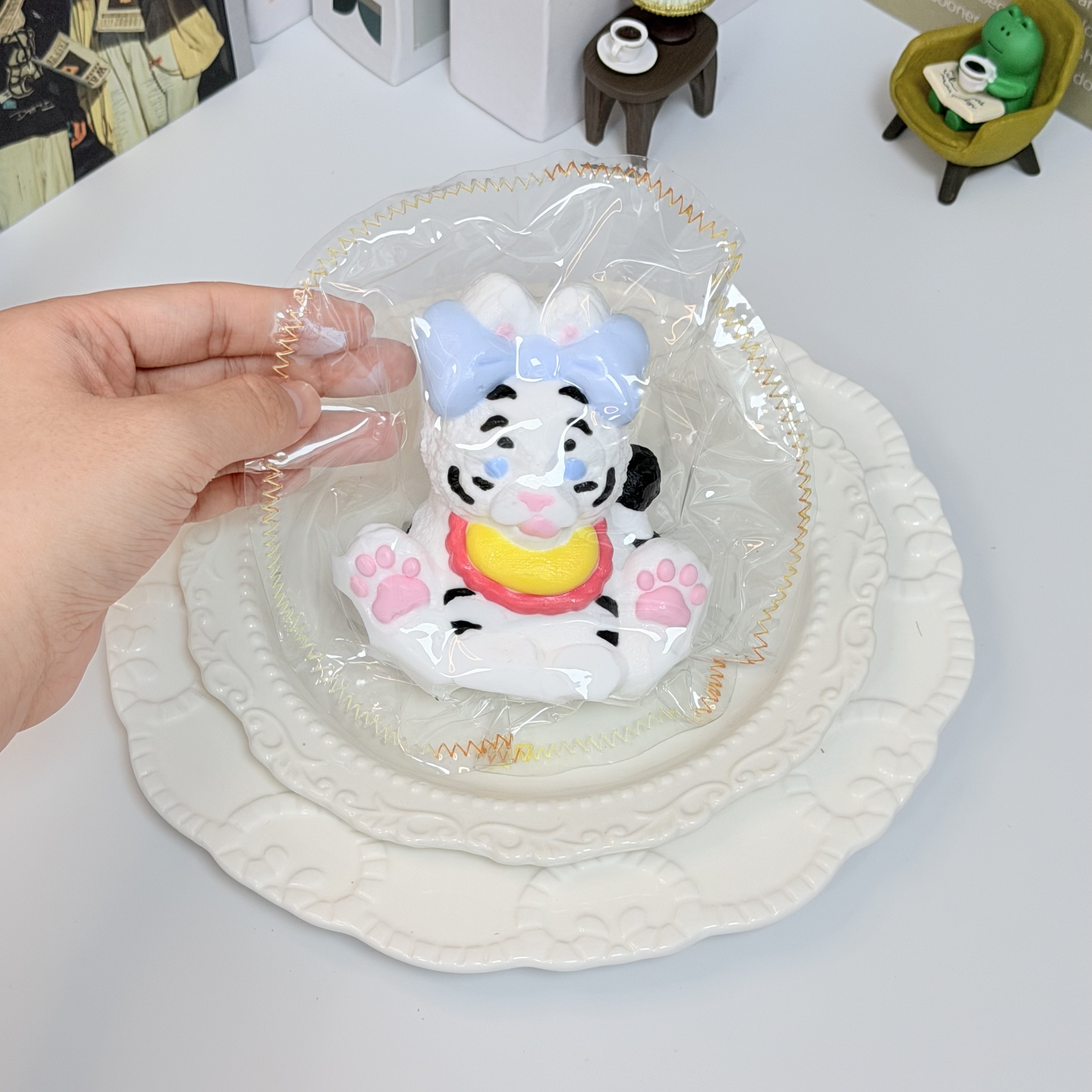 【人気キャラクター】 Magic Zoo，押して潰せるおもちゃ，ストレス解消おもちゃ，食べられません.Squishy，Stress Relief Toy，high-quality handmade product. Not a food item.  A perfect gift.