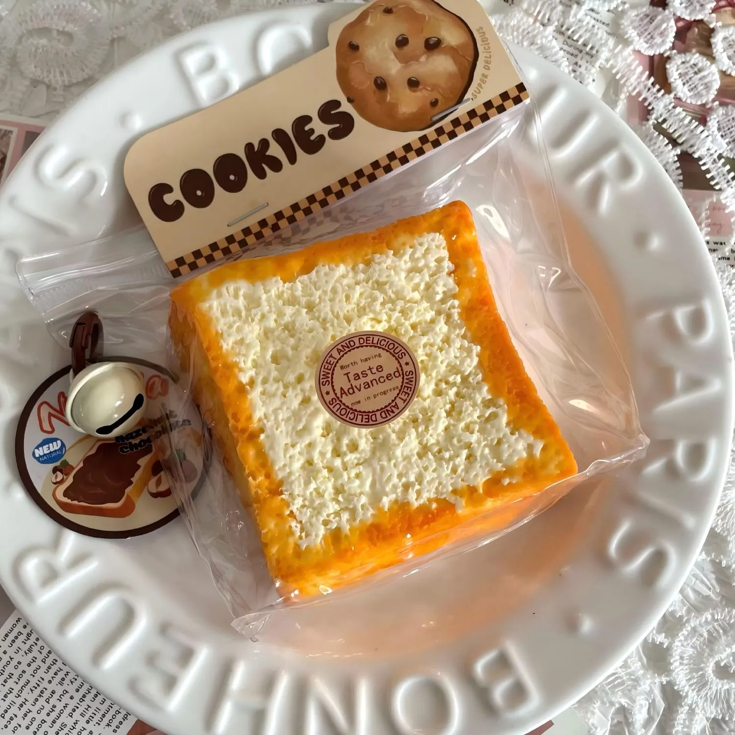 【3つ買うと1つ無料】シリーズ選択リンク，押して潰せるおもちゃ，ストレス解消おもちゃ，食べられません.Squishy，Stress Relief Toy，high-quality handmade product. Not a food item.  A perfect gift.