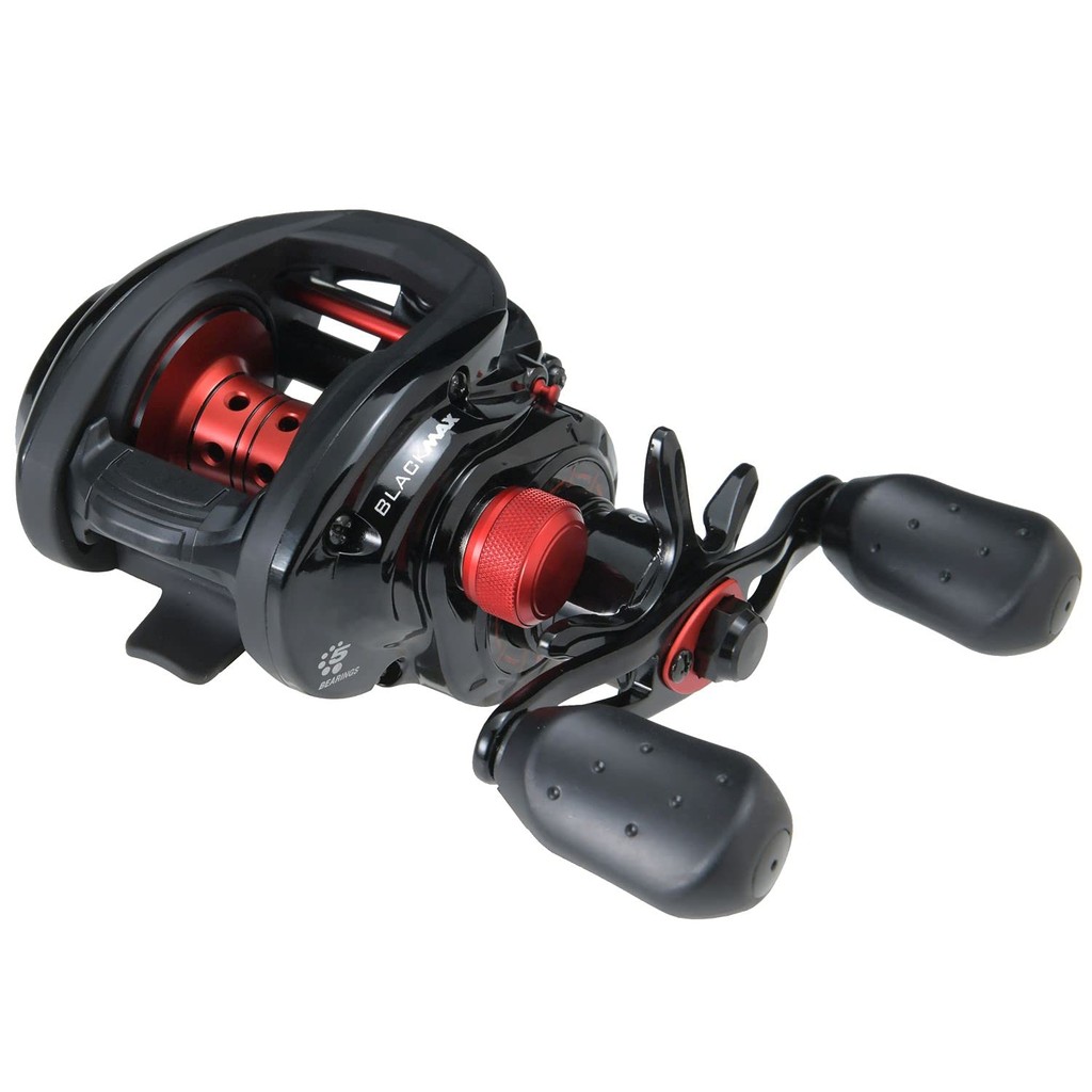 AbuGarcia BLACKMAX4 Baitcasting Reel (Right/Left Hand Retrieve)