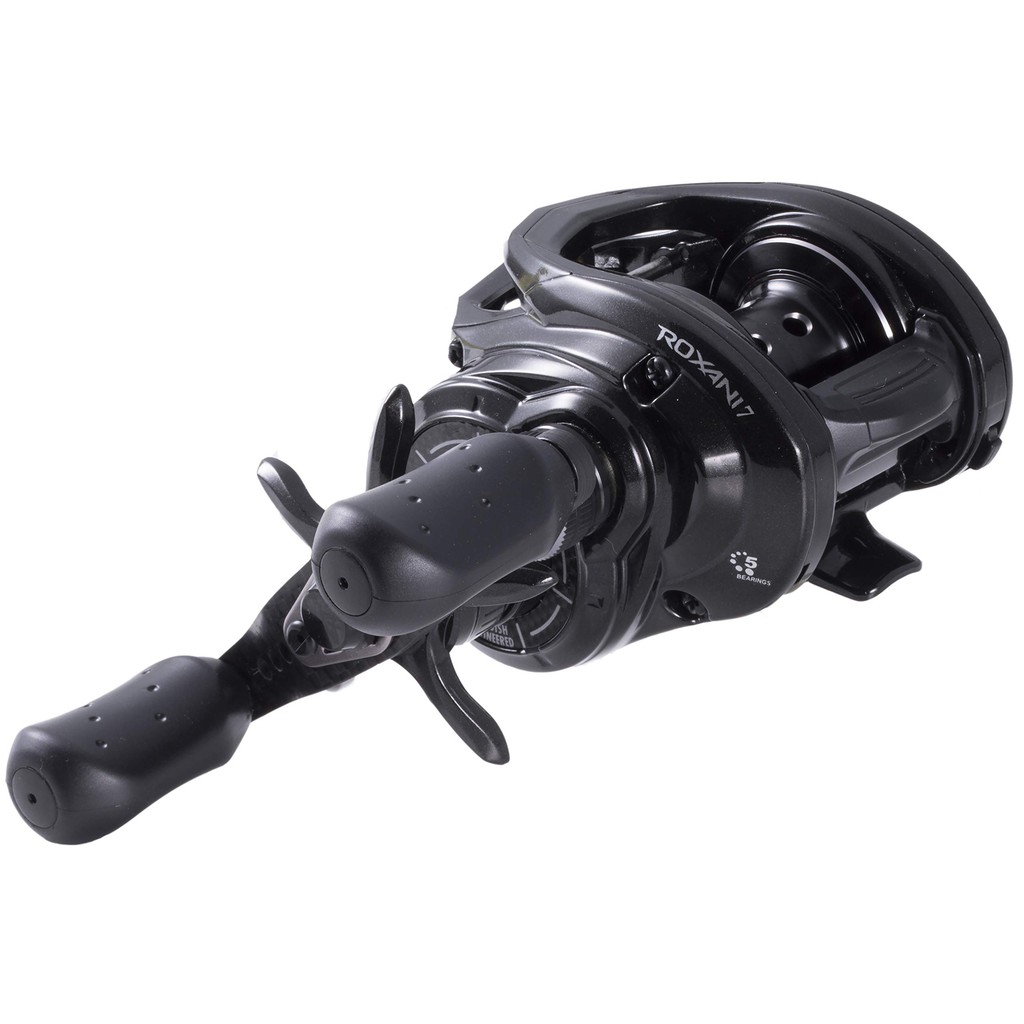 AbuGarcia ROXANI Series High Performance Baitcasting Reel with Carbon Handle for Saltwater Fishing