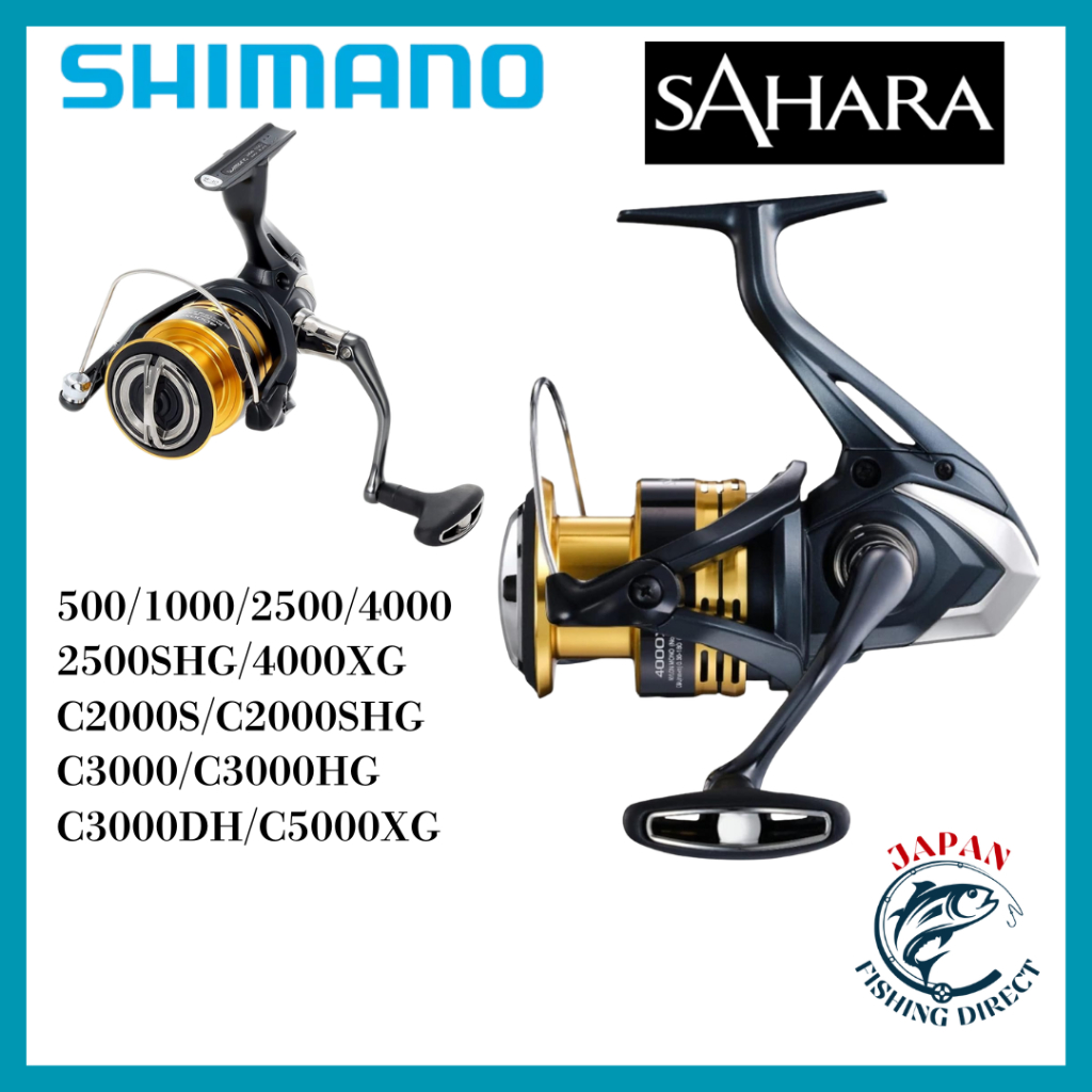 Shimano 22 Sahara Spinning Reel Series