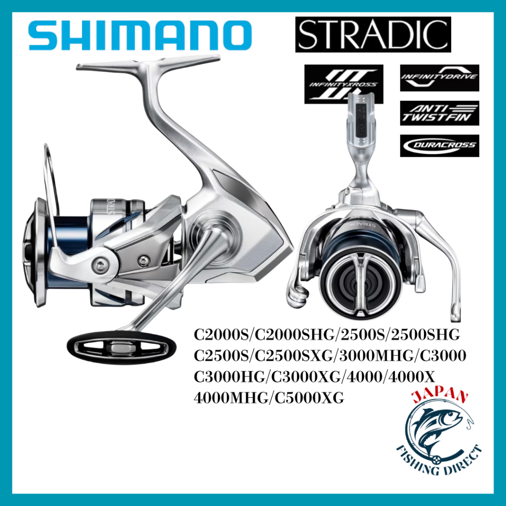 Shimano Spinning Reel 23 Stradic Series