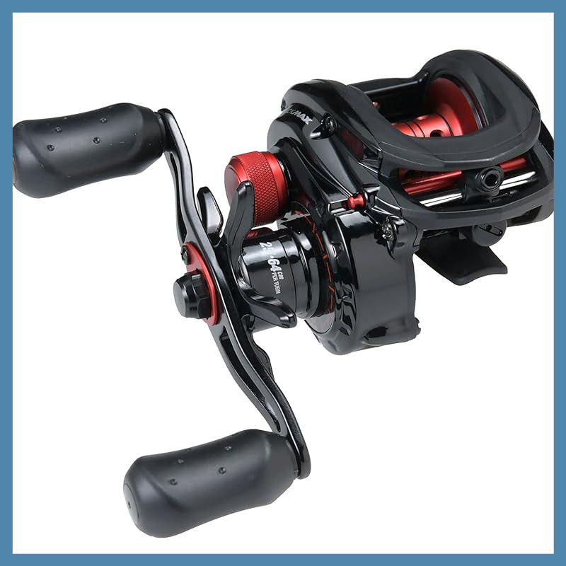 AbuGarcia BLACKMAX4 Baitcasting Reel (Right/Left Hand Retrieve)