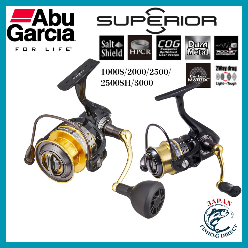 AbuGarcia Superior Saltwater Spinning Reel Series