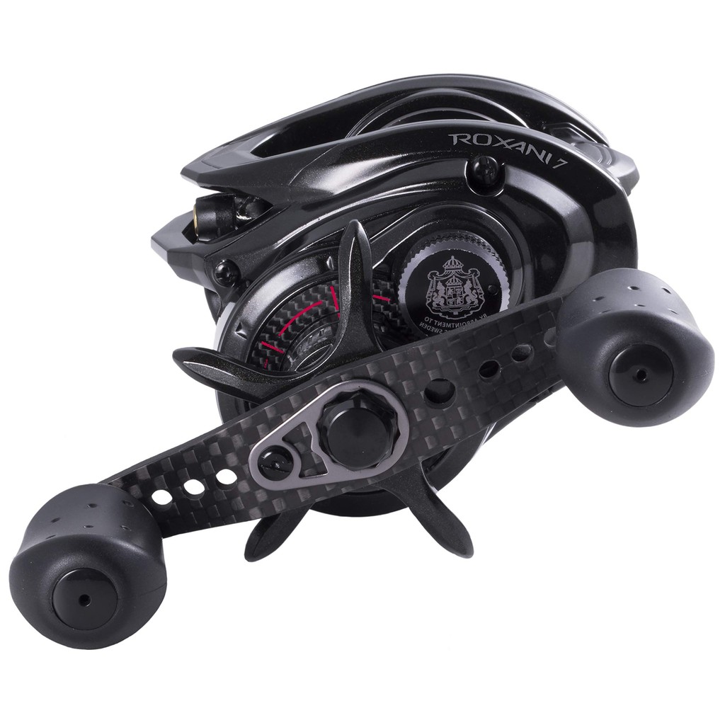 AbuGarcia ROXANI Series High Performance Baitcasting Reel with Carbon Handle for Saltwater Fishing