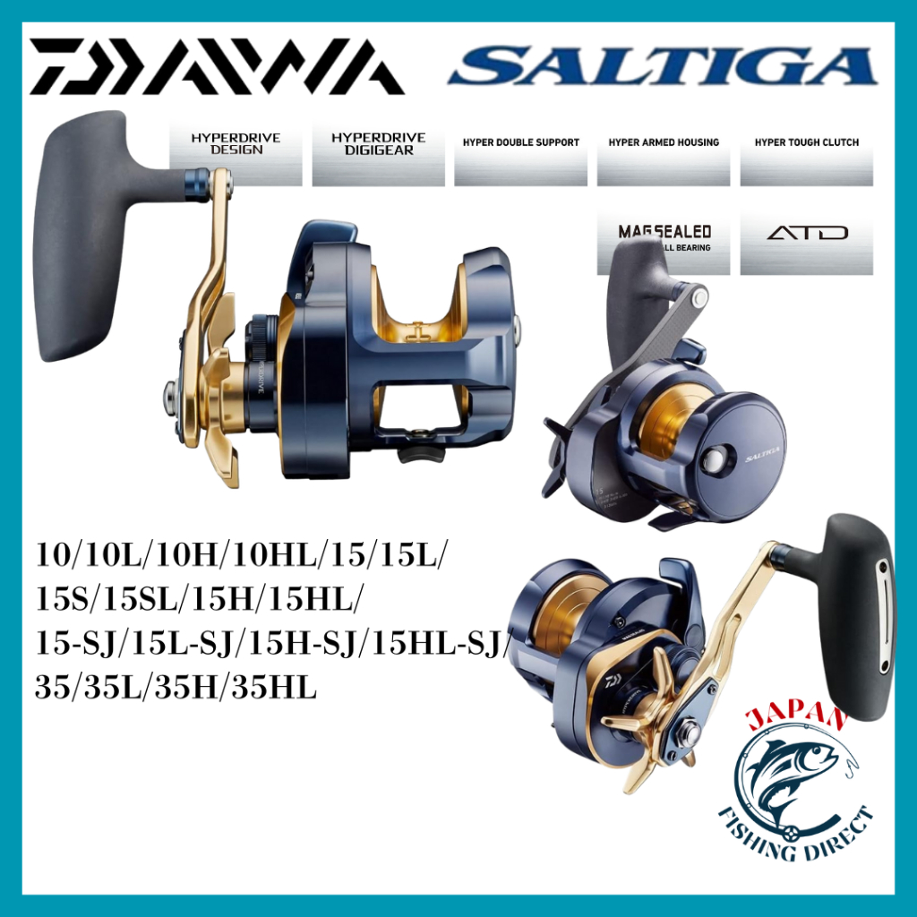 Daiwa (DAIWA) Jigging Bait Reel SALTIGA Series