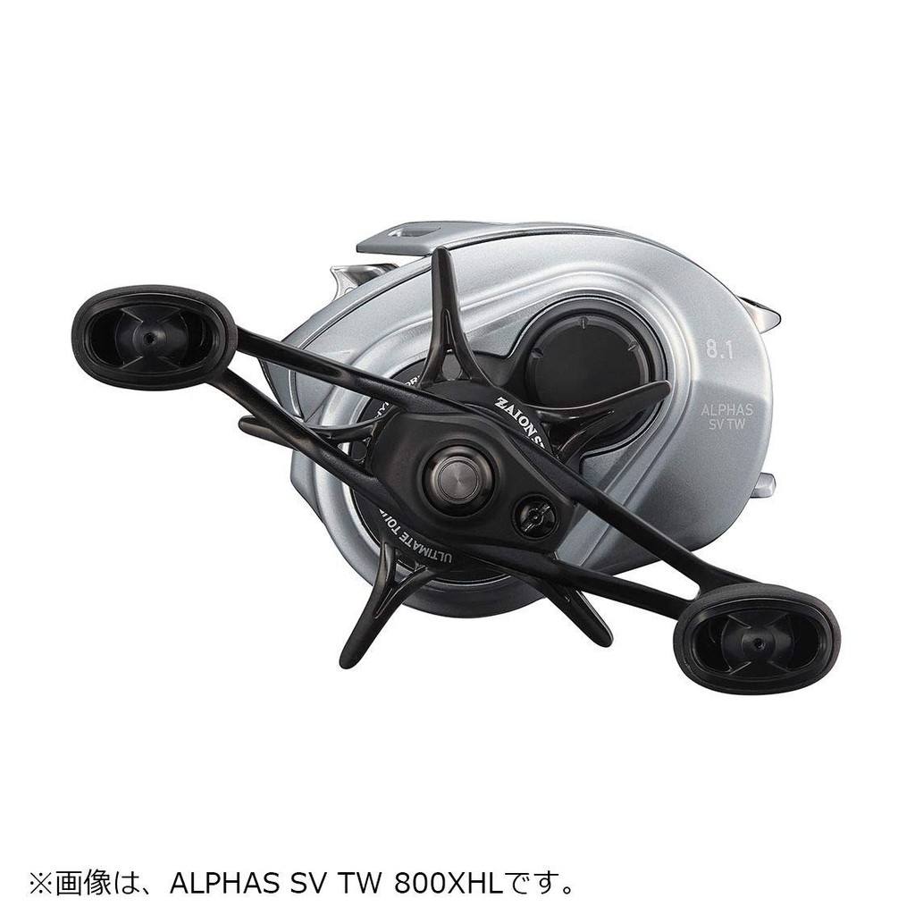 DAIWA Alphas SV TW 800 Series Baitcasting Reel (Right/Left Hand) [2021 Model]