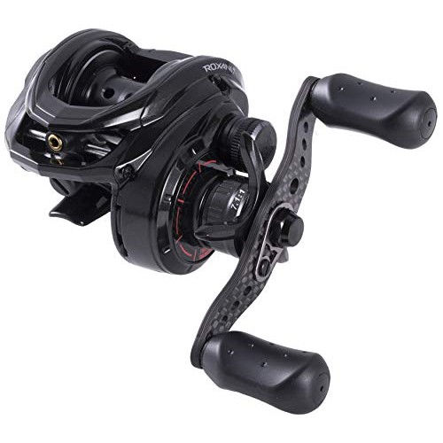 AbuGarcia ROXANI Series High Performance Baitcasting Reel with Carbon Handle for Saltwater Fishing