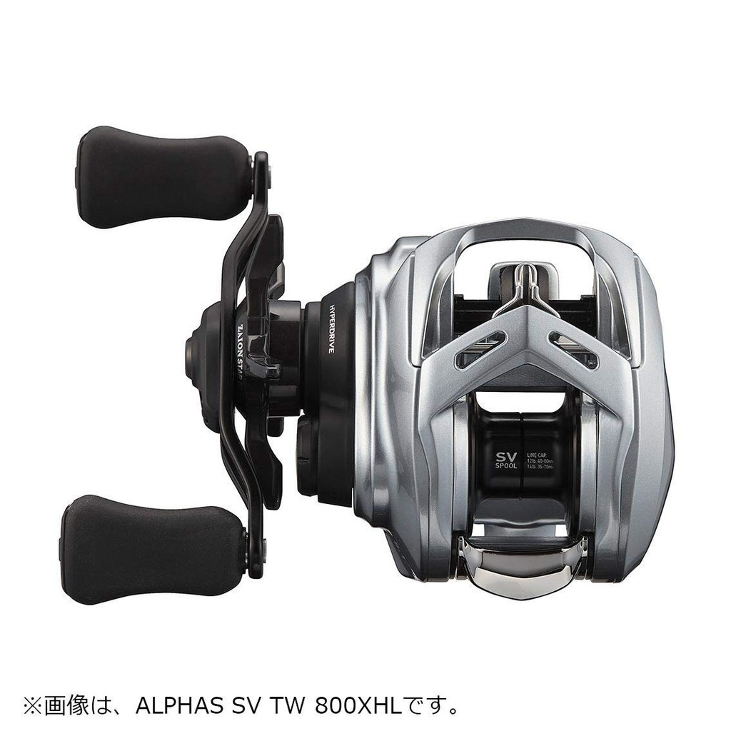 DAIWA Alphas SV TW 800 Series Baitcasting Reel (Right/Left Hand) [2021 Model]