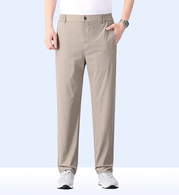 Ice Silk Stretch Quick-Dry Casual Pants