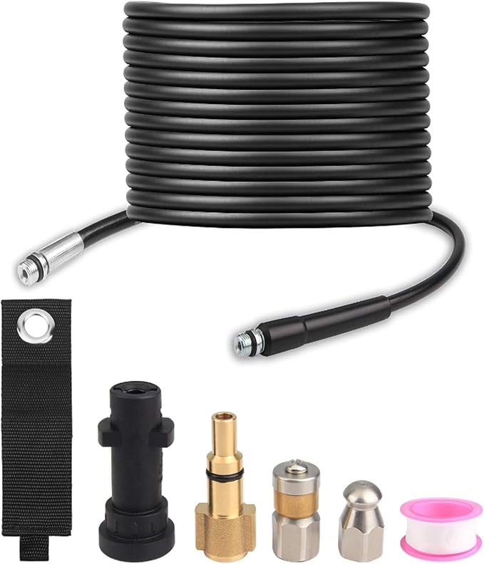 High pressure car washing machine hose sewage pipe rat nozzle pipeline cleaning hose