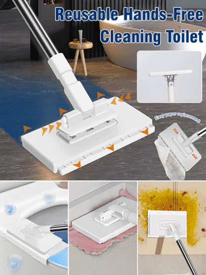 【Self-grabbing 2.0】No-touch mop