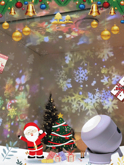 Colorful Rotating Festival Decorative Lights