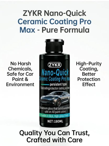 【Instant Effect】Automotive Nano Quick-Dry Ceramic Coating