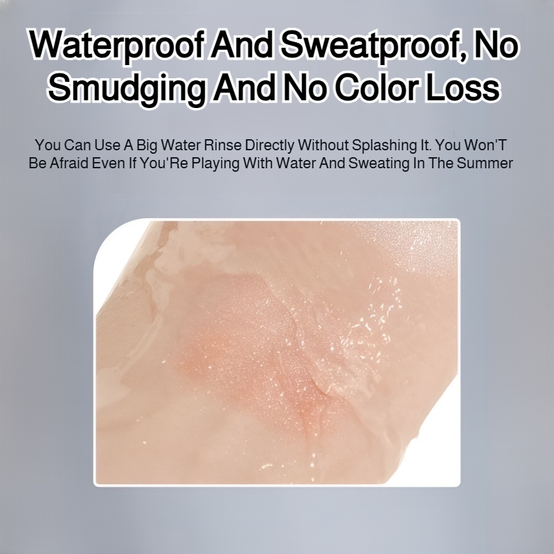 Lazy eyeshadow stick three colors one touch matte earth color concealer light makeup three in one wa