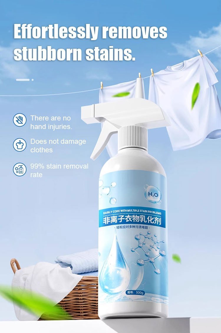 Multi-functional Nonionic Emulsifying Stain Remover