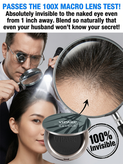 【Hair Styling Tool】Root Concealer Powder for Covering Gray Hair and Adding Volume