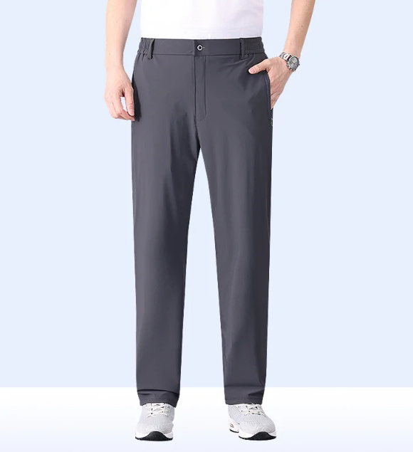 Ice Silk Stretch Quick-Dry Casual Pants