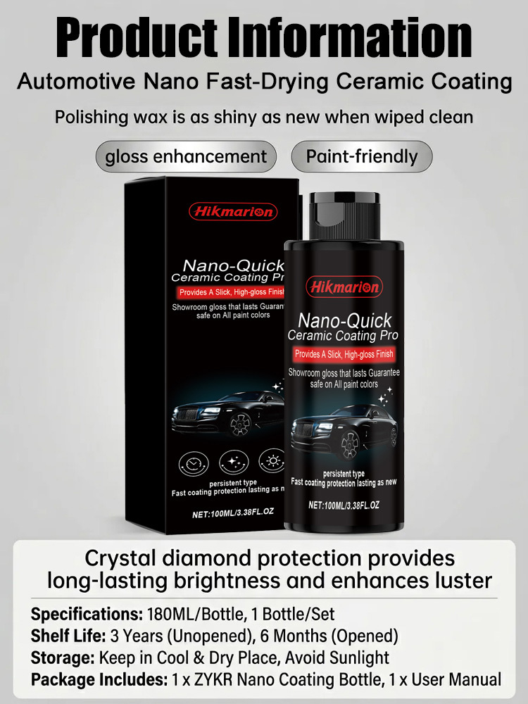 Nano Ceramic Car Coating Agent