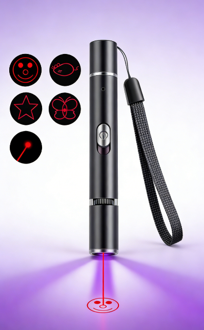 High-intensity laser pointer